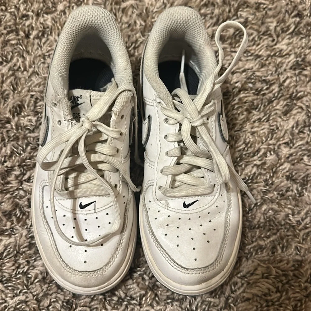 Nike Force 1 White Sneakers Kids 12C